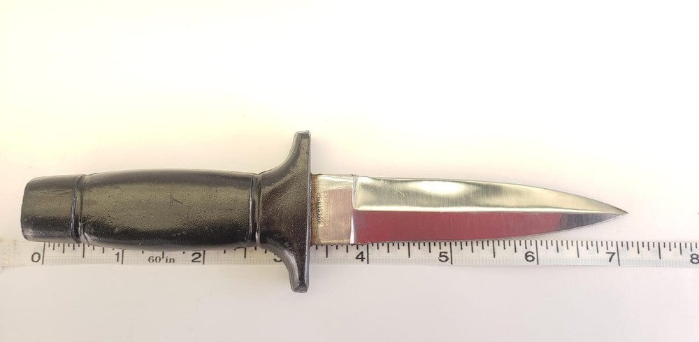 Camping Survival Knife with Leather Sheath