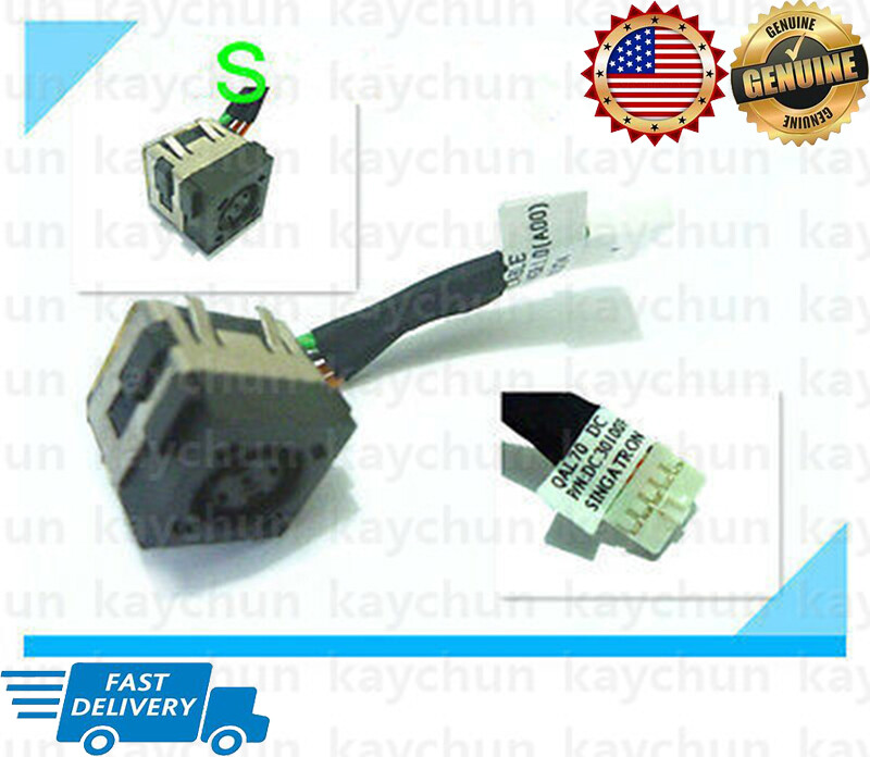 Original DC IN Power jack cable charging port for Dell Latitude E6330 E6430s