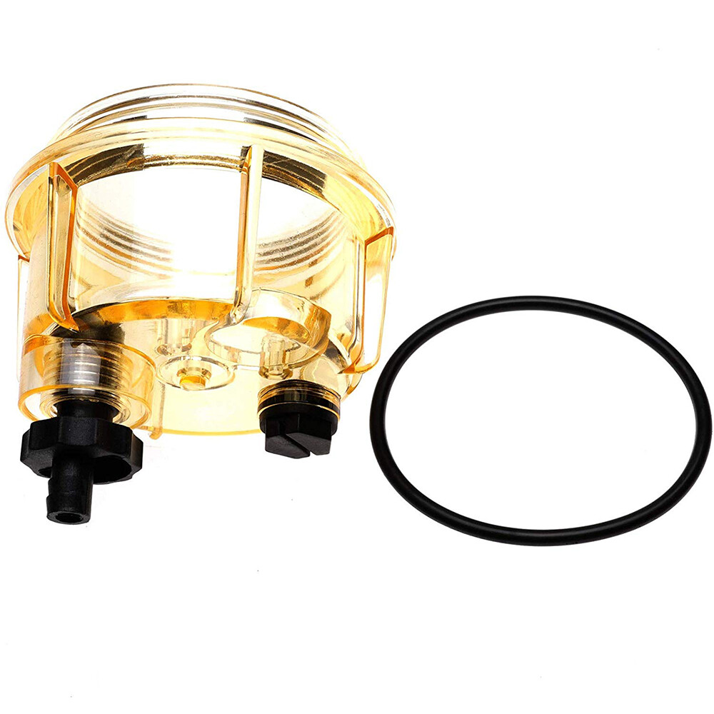 S3213 RK30475 Fuel Water Separator Collection Bowl Plastic Clear Bowl B32013