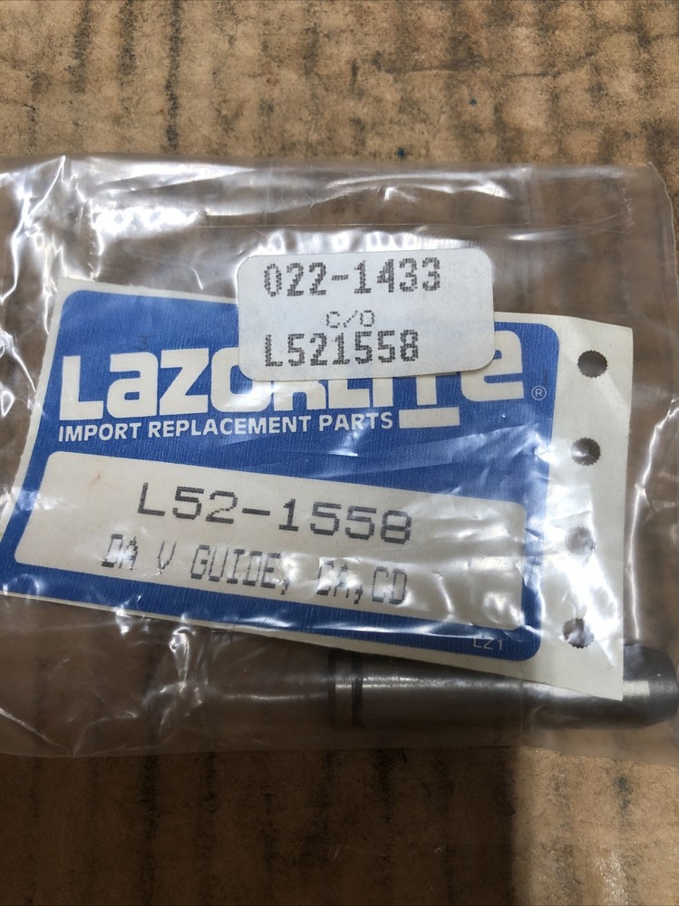New Old Stock Lazorlite Valve Guide Part #L52-1558.