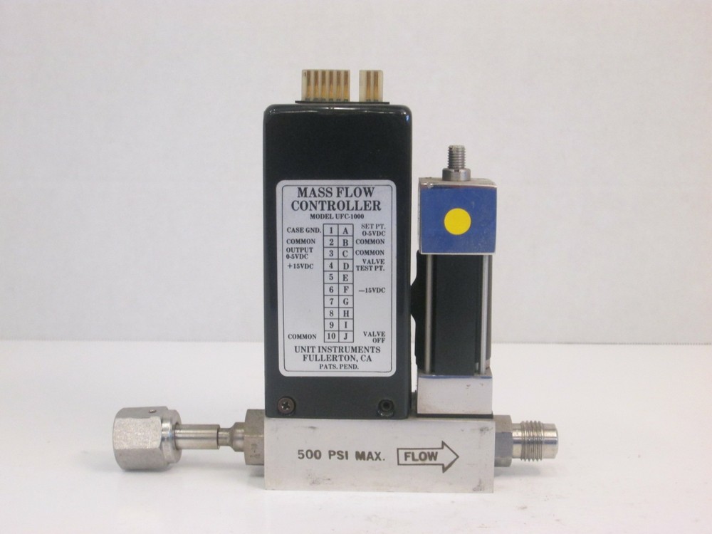 Unit UFC-1000, MFC, Mass Flow Controller, H2, 10 SLM, Used