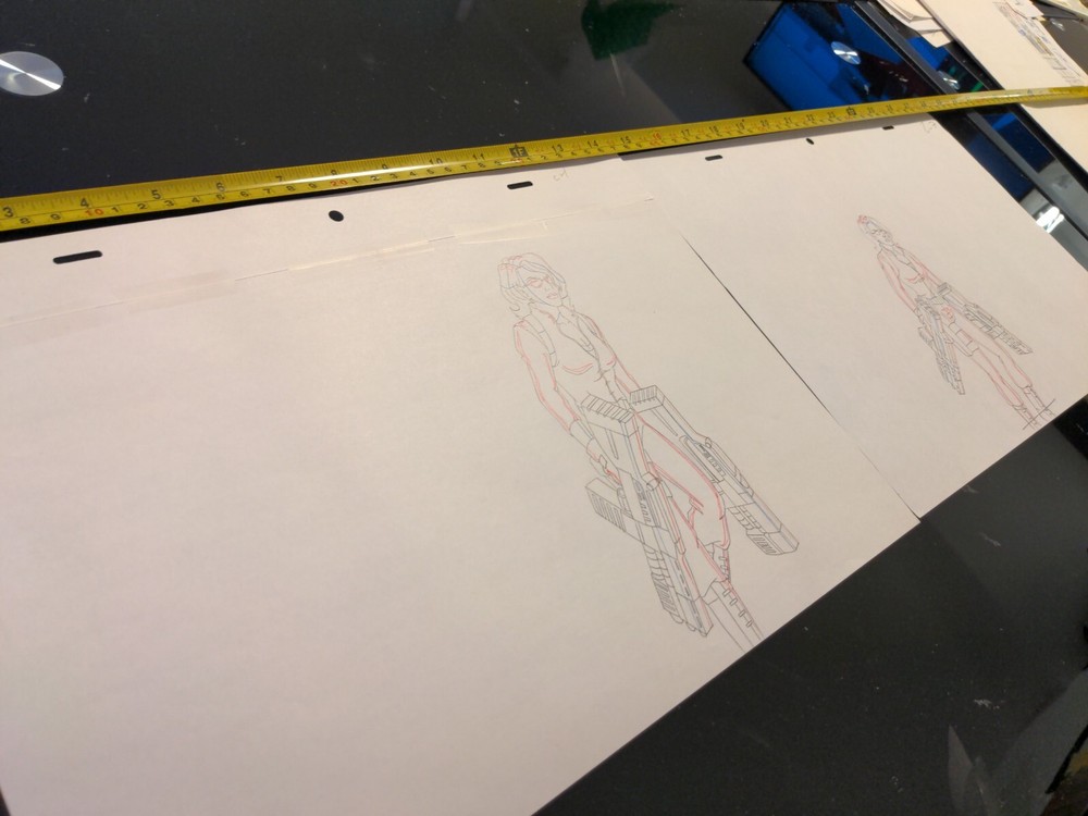 Marvel animation cels Production Art MCU Comics AVENGERS BLACK WIDOW lot AA2