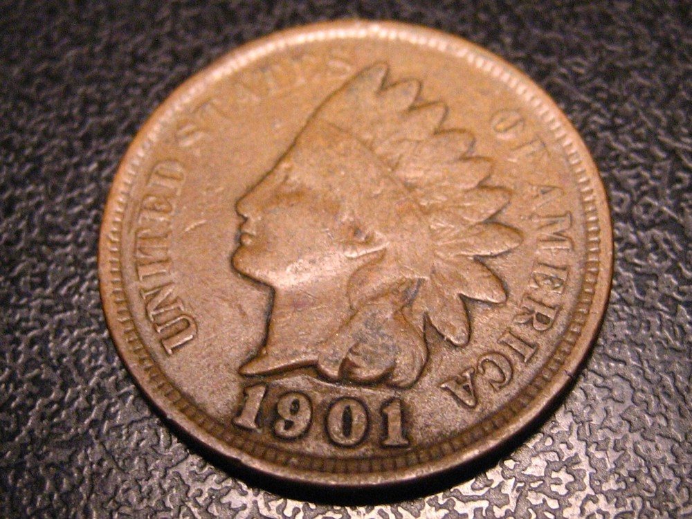 1901 Indian Head Cent