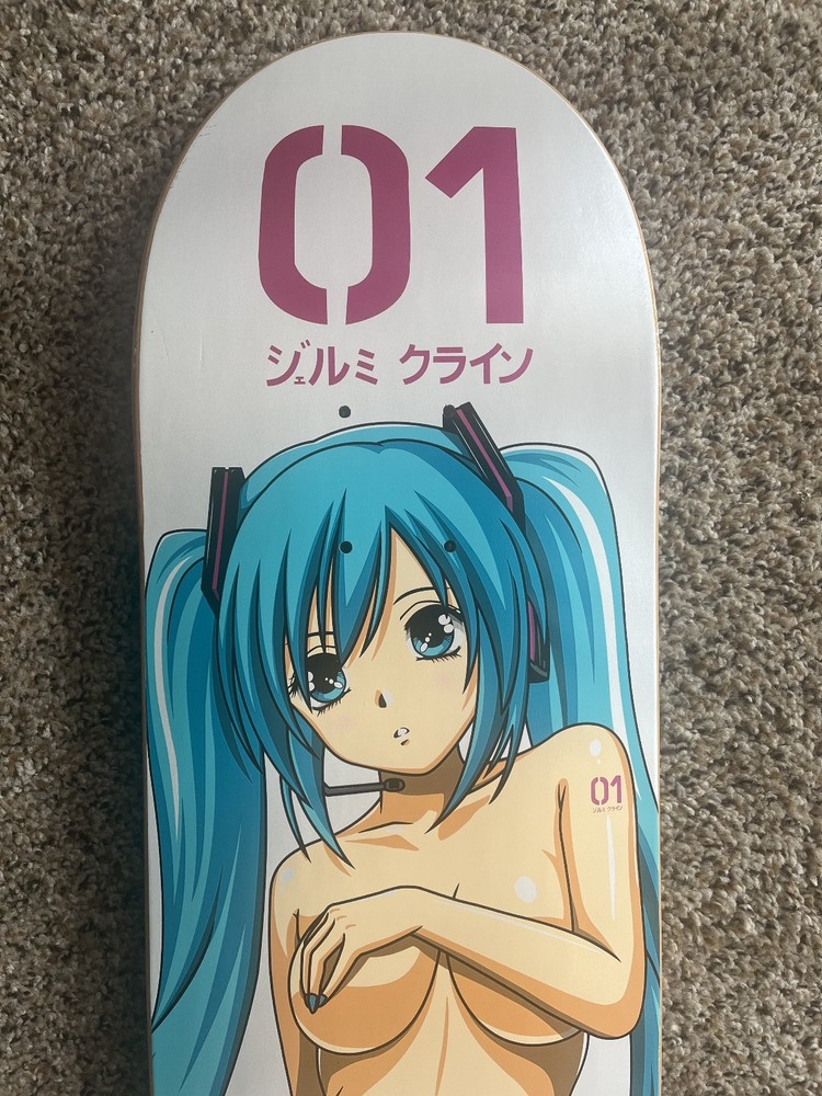 Hatsune Miku Skateboard Deck Jeremy Klein