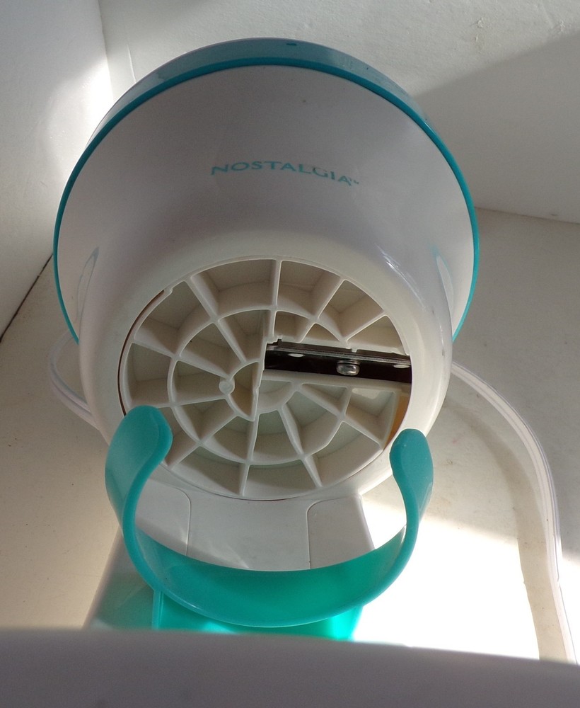 Nostalgia Counter Top Electric Snow Cone Maker Machine Ice Shaver