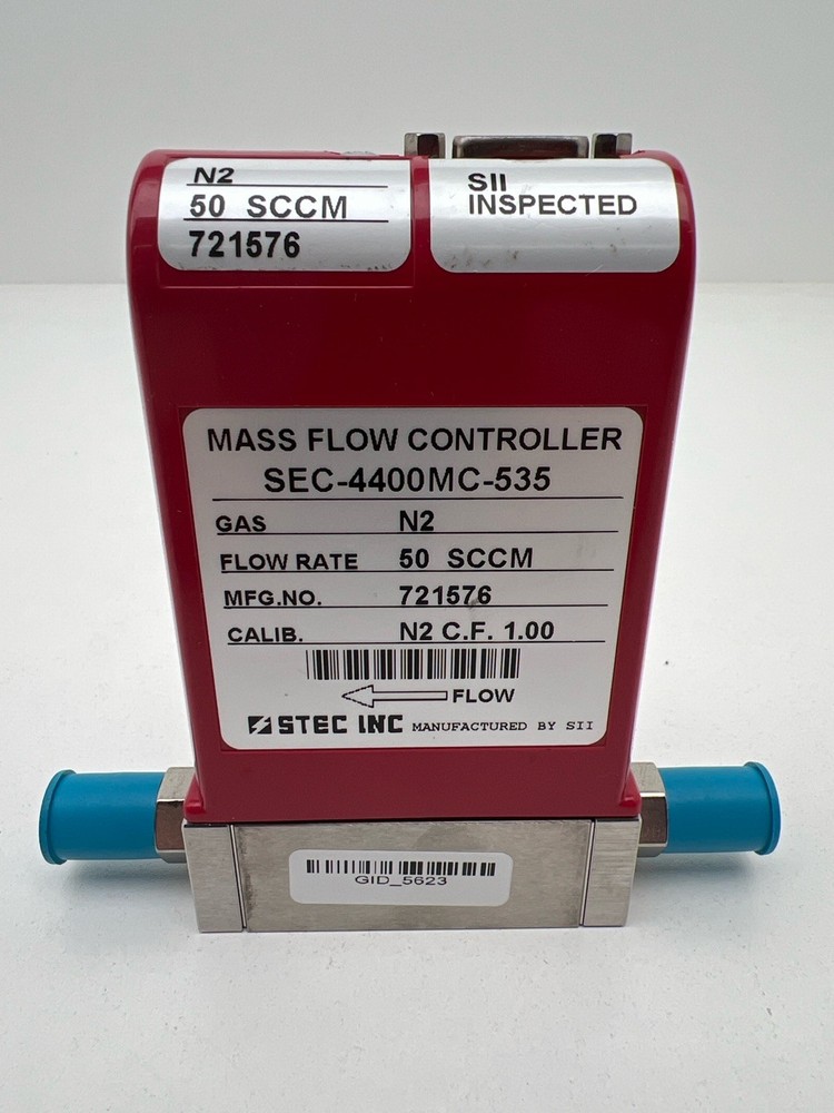 STEC SEC-4400MC-535 50 SCCM Mass Flow Controller, VCR
