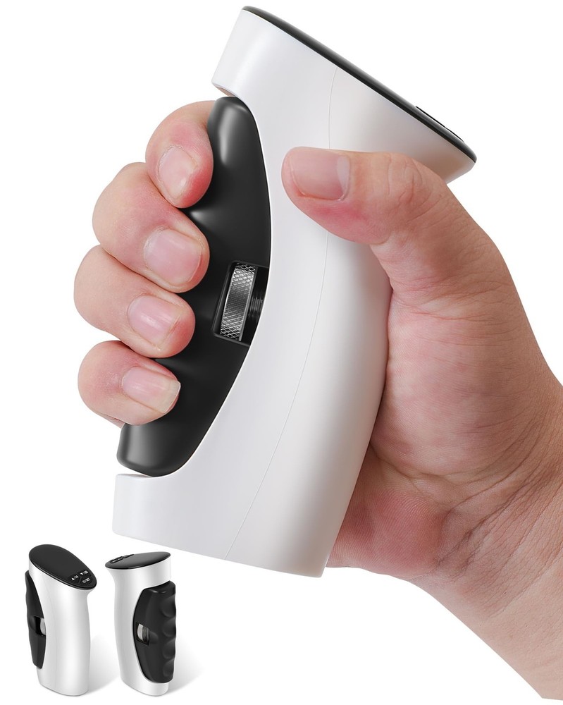 Hand Grip Strength Tester Dynamometer: Digital Electronic Measure Gripper Tra...