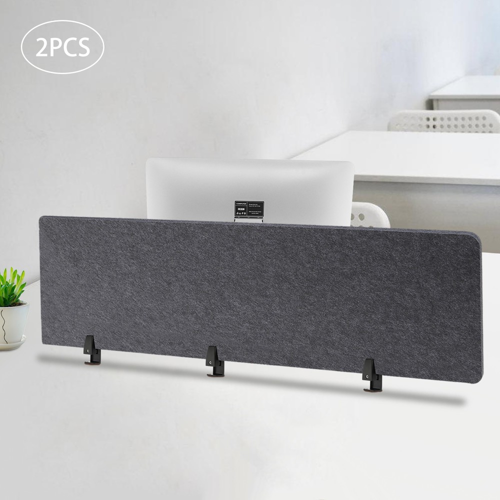 2* Desk Privacy Panels Desktop Panel For Office/Classroom/Library Divider Panels