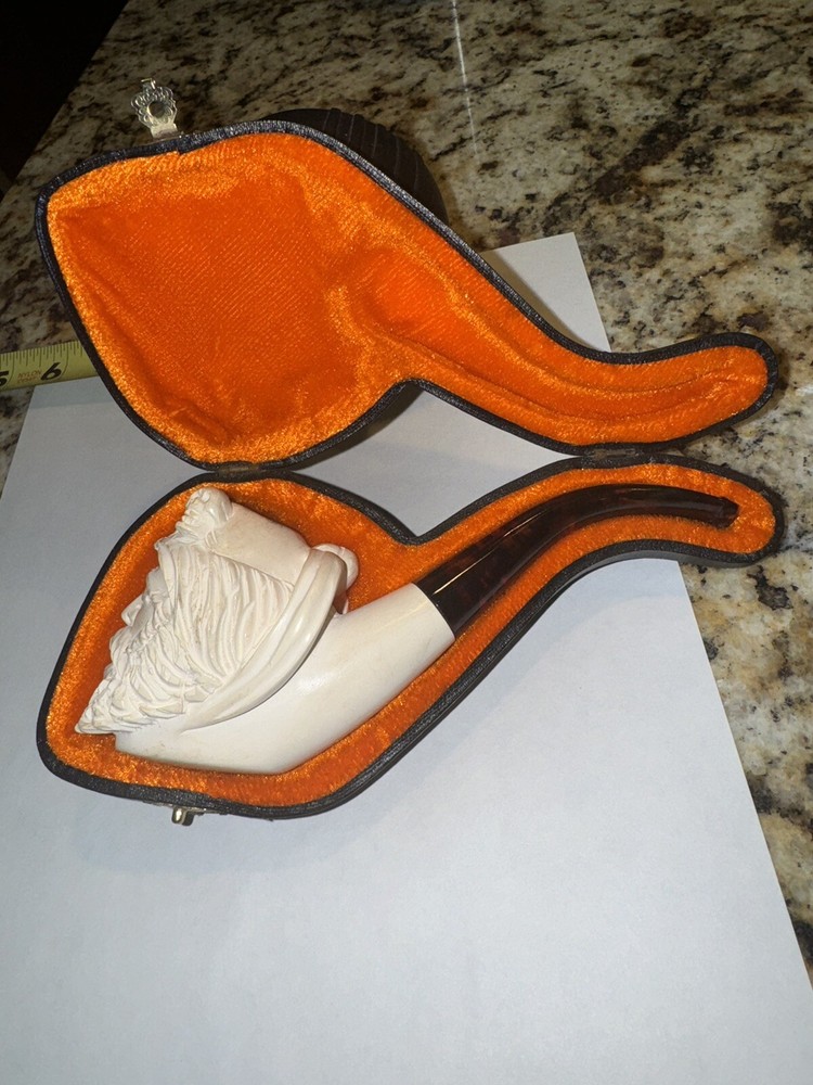 Antique Meerschaum Pirate Pipe