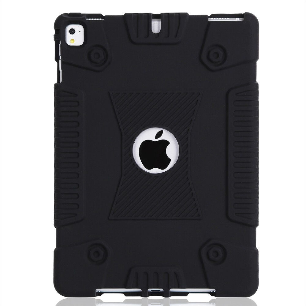 For iPad 6th Generation 9.7 2018 Shockproof Slim Soft Case+Screen Protector Film