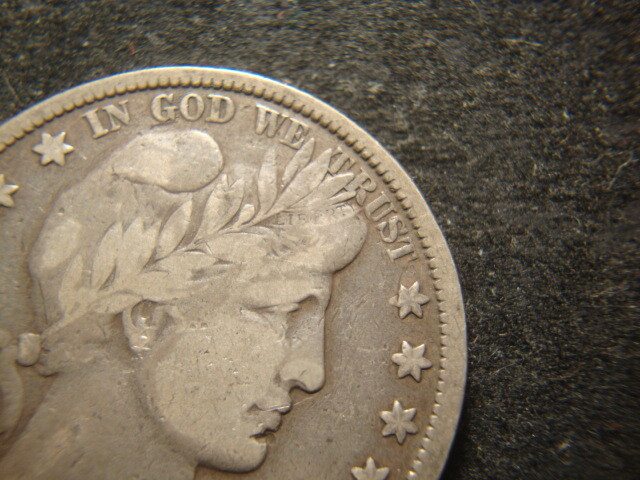 1899 BOLD VF Barber Liberty Half Dollar BTX
