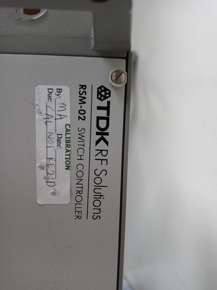 TDK RF Solutions RSM-02 Switch Controller AS IS NO POWER not working parts