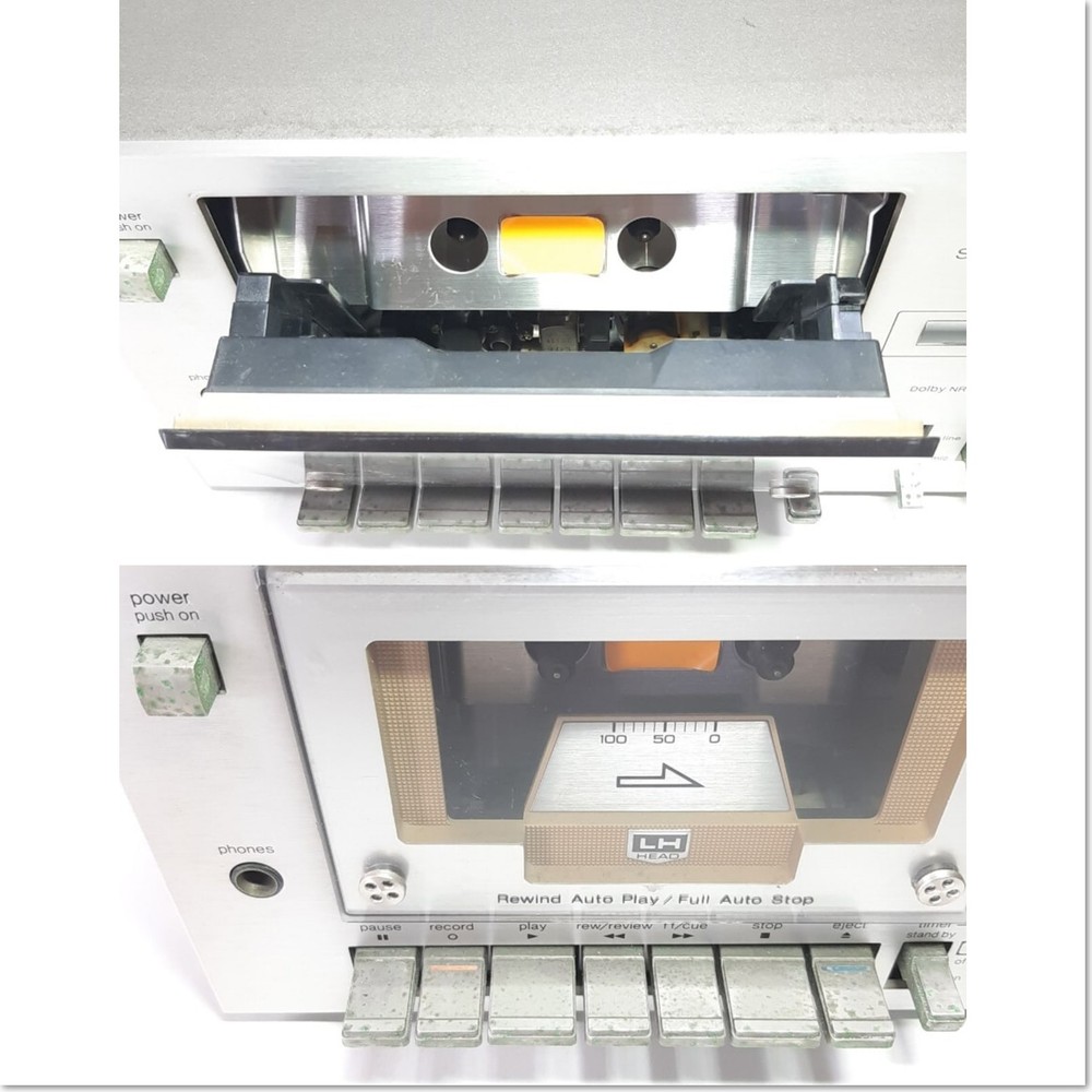 Technics RS-M22 Stereo Cassette Deck Panasonic Tested Working