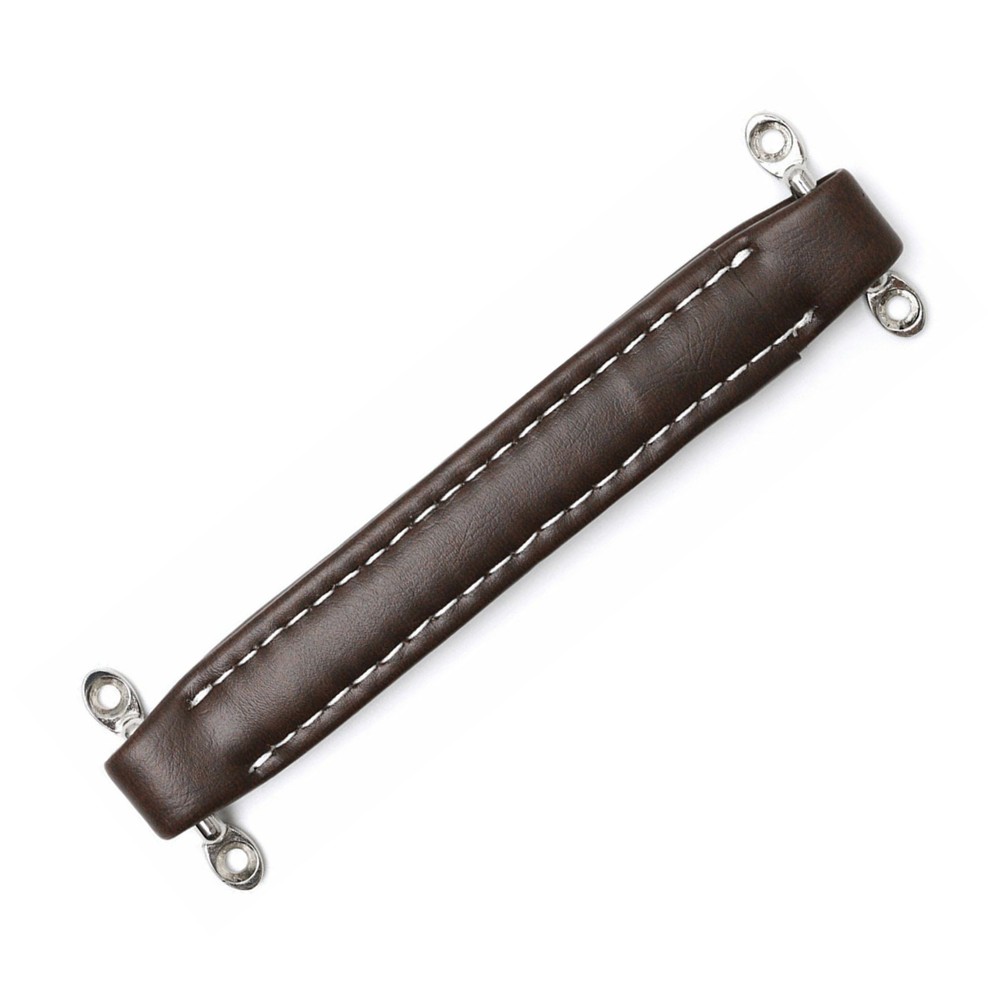 Coffee Leather Style Guitar Amplifier Handle Strap For Fender Amp Instruments aa