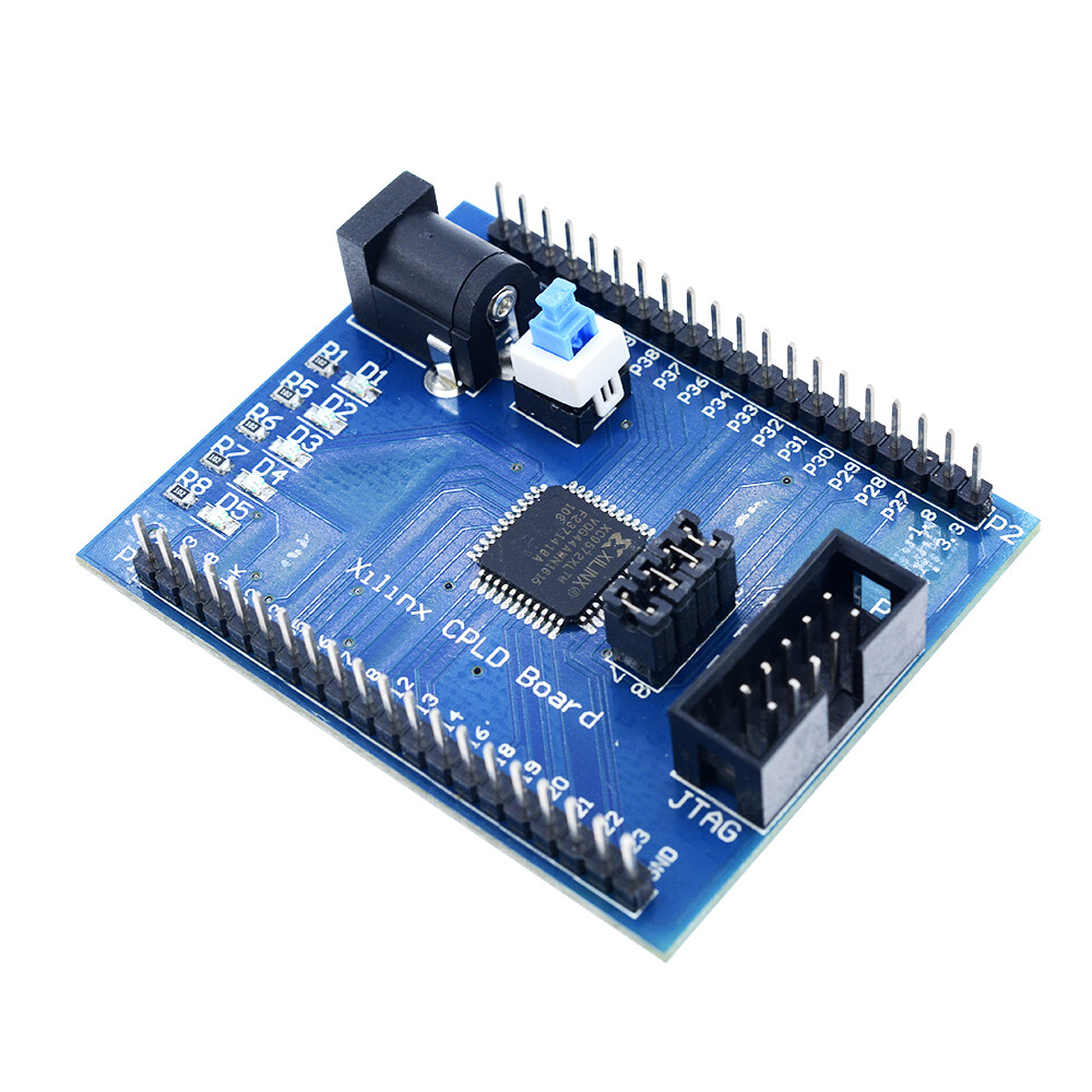 XC9572XLCPLD AMS Development Learning Test Board + 4 Programm LED