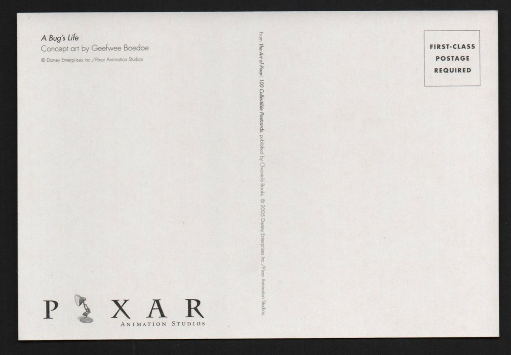 Disney Pixar A Bug's Life Post Card -6