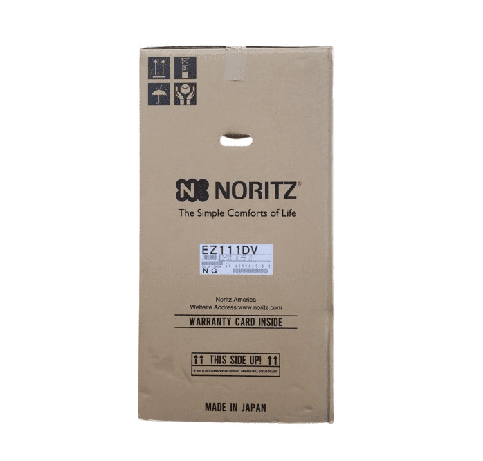 Noritz EZ Series EZ111-DV-NG Residential Natural Gas Tankless Water Heater
