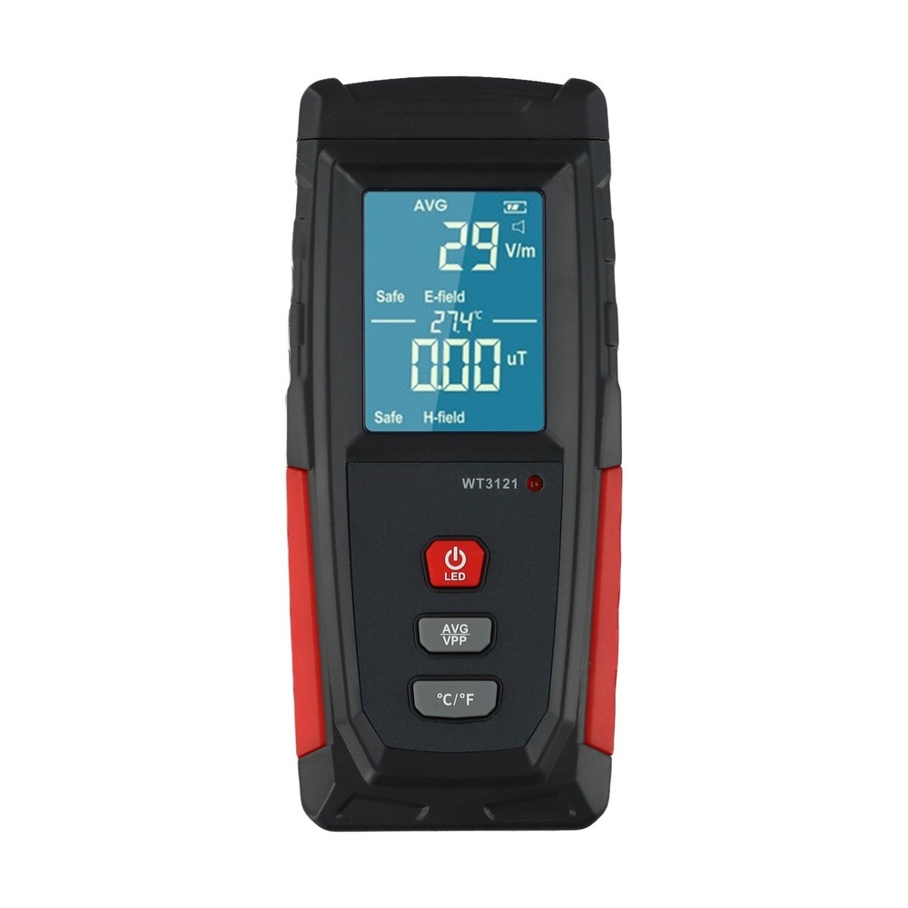 Dual Function Digital EMF Meter for Comprehensive Radiation Assessment