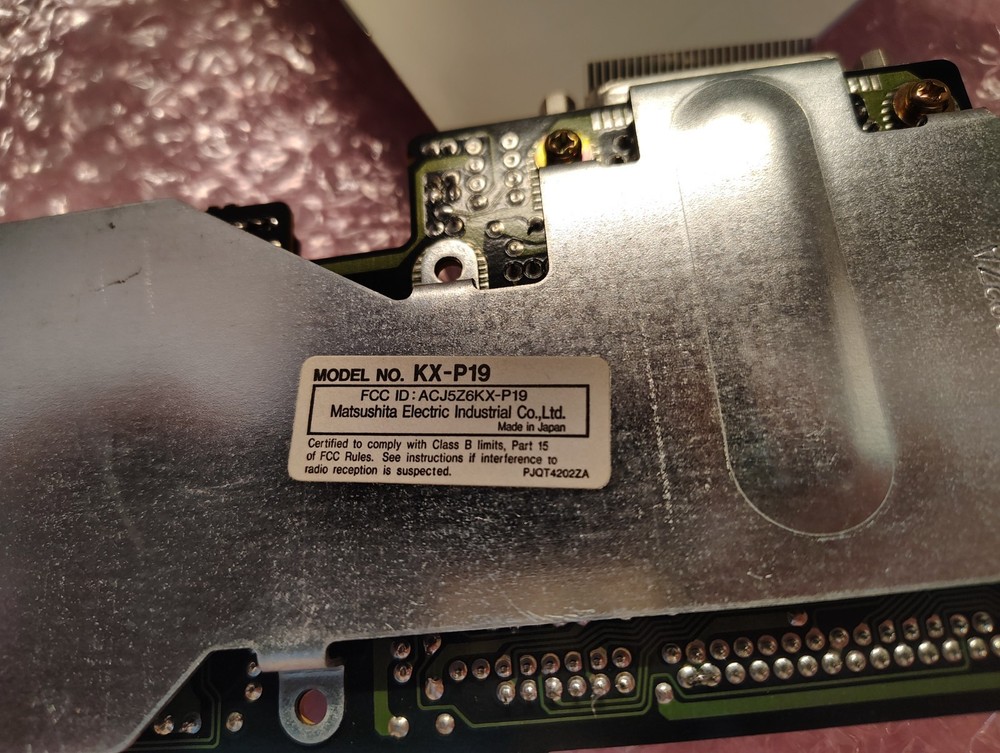 Panasonic KX-P19 Adapter (NEW)