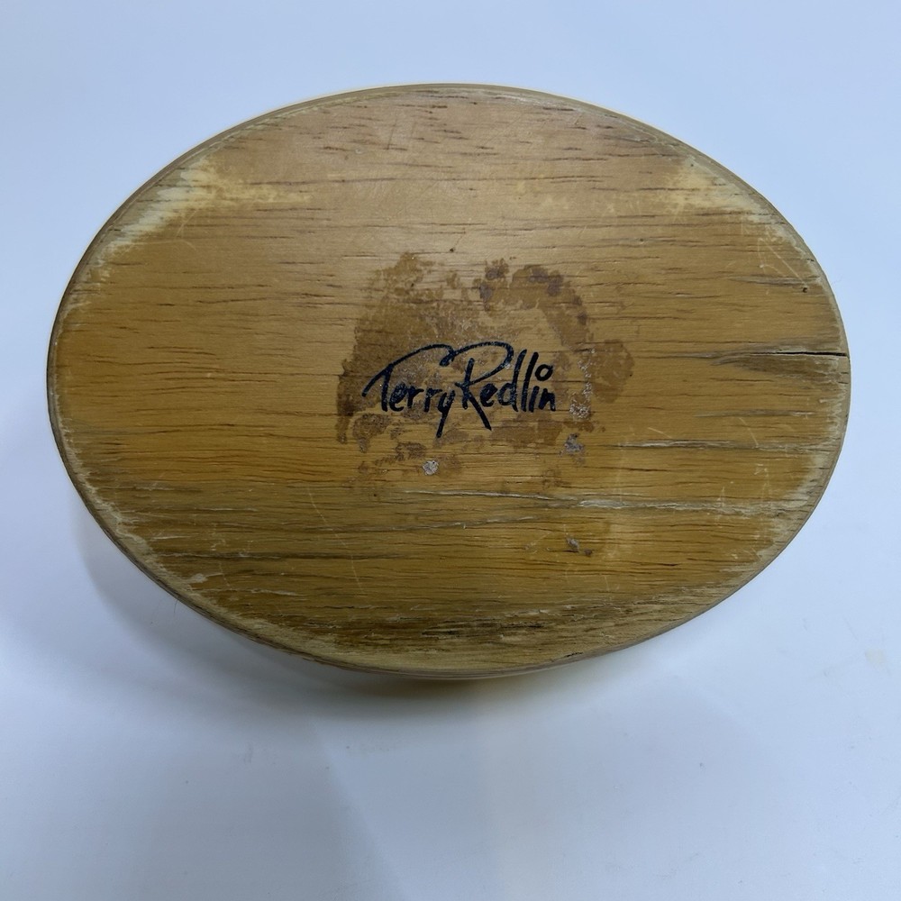Terry Redlin Soap Dish Signed