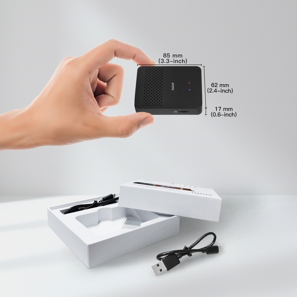 ATOTO AD3 Wireless Android Auto Adapter Box Car Dongle For Wired AA Android Auto