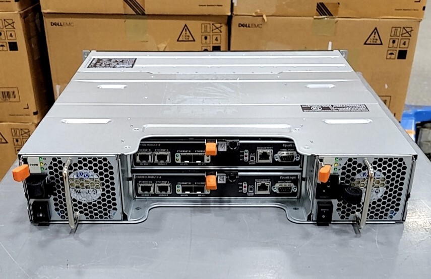 NEW OPEN BOX DELL EQUALLOGIC PS6210 iSCSI E04J 24-Bay Storage Array SEE NOTES
