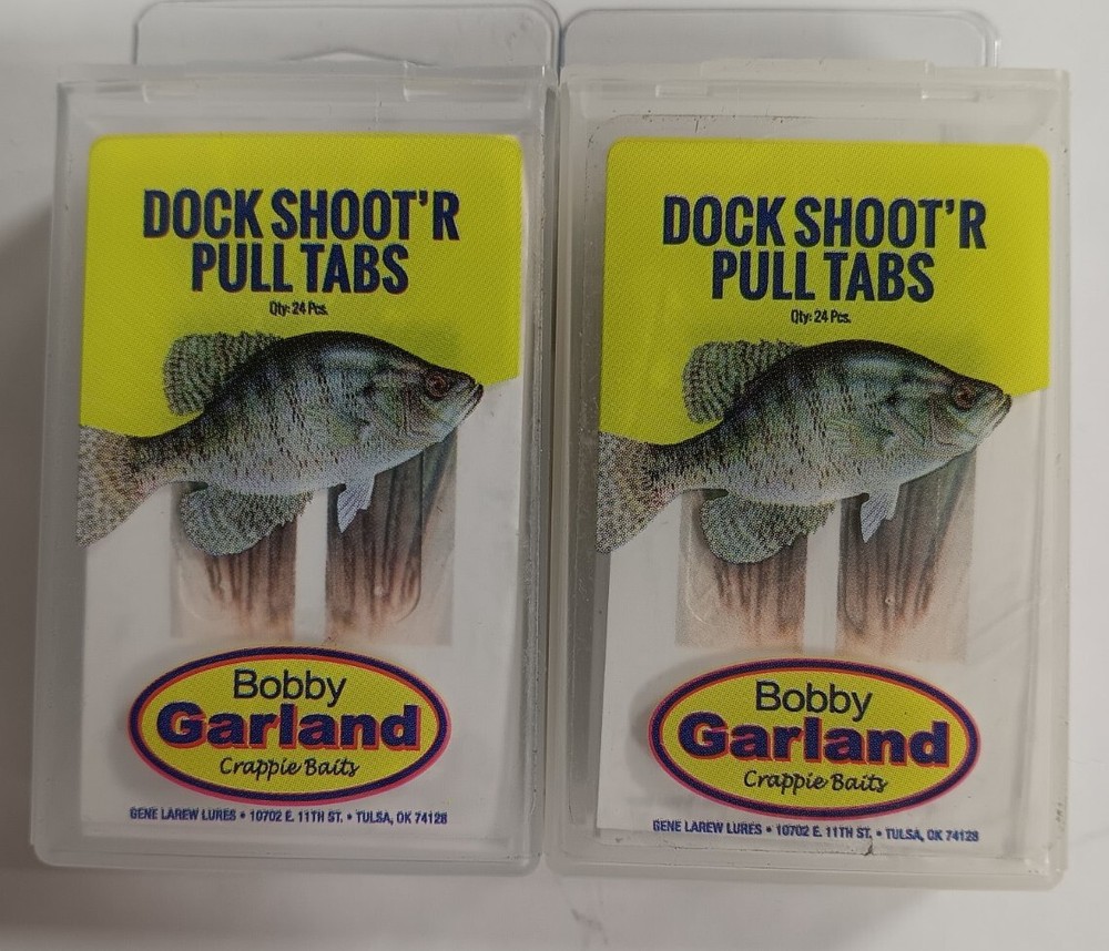 Bobby Garland Dock Shoot'R Pull Tabs(48 Tabs Total!) Natural Fin
