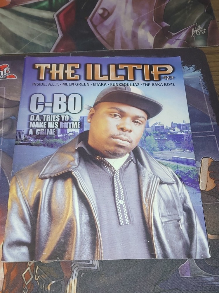 Ill Tip Magazine Featuring C-BO! Issue 24! Pre-owned!
