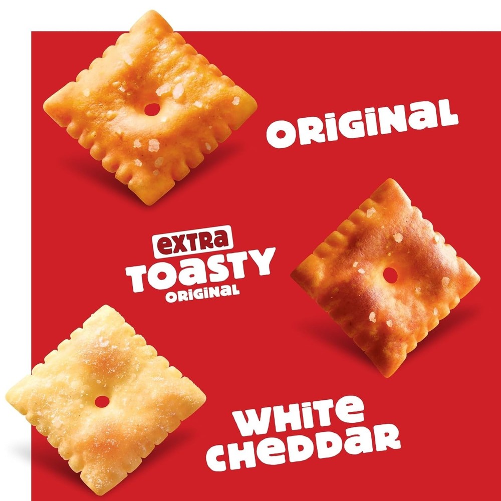 , White Cheddar, Extra Toasty Crackers