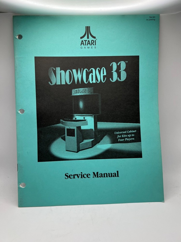 ATARI: Arcade game Manuals Collection from distributors library YOUR CHOICE