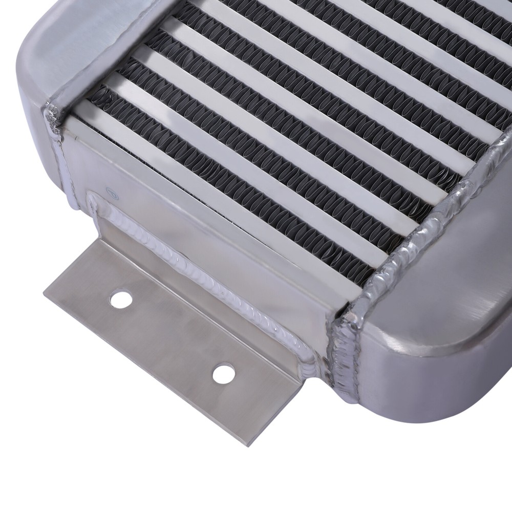 Universal Intercooler Turbo Front Mount 2.5" Inlet/Outlet Same One Side Aluminum