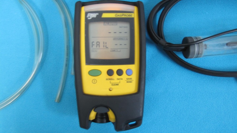 BW Technologies GasProbe Flue Gas Analyzer Portable Multi Gas Detection System