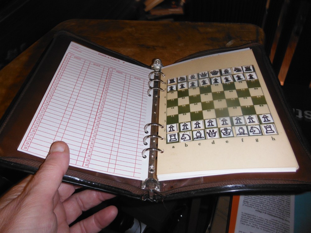Vintage US Chess Postal Chess Recorder