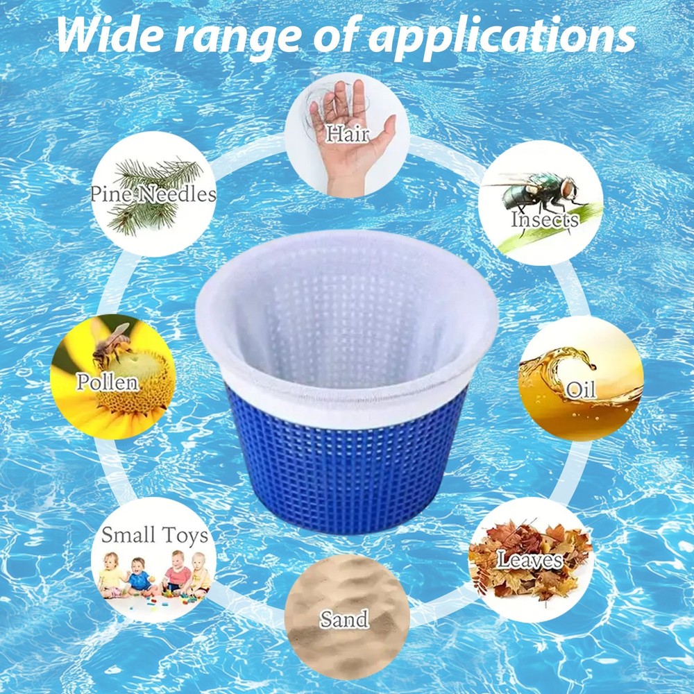 60x Filter Storage Pool Skimmer Socks Nylon Swimming Pool Filter Socks