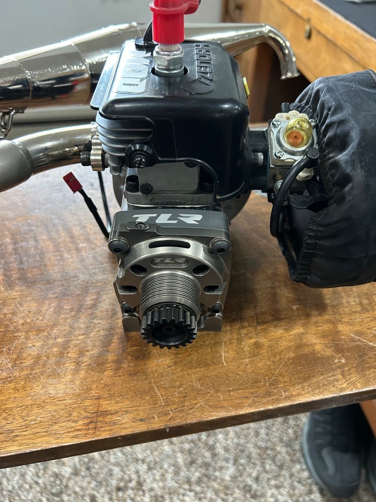ZENOAH G320RC 32CC ENGINE WITH BARTOLONE MOD TOPEND AND BARTOLONE TUNED PIPE