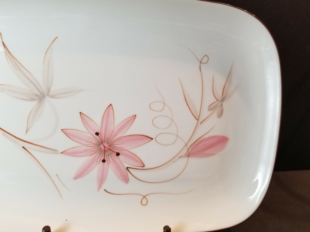 Passion Flower by Winfield 12 1/8" X 8 1/8" Rectangular Serving Platter