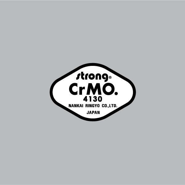 Strong - Black on White seat post decal -old school bmx
