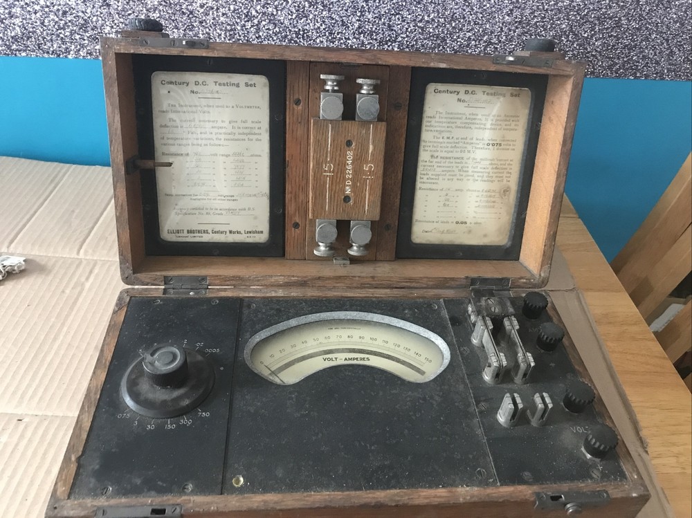 Vintage Elliott Volt-amperes