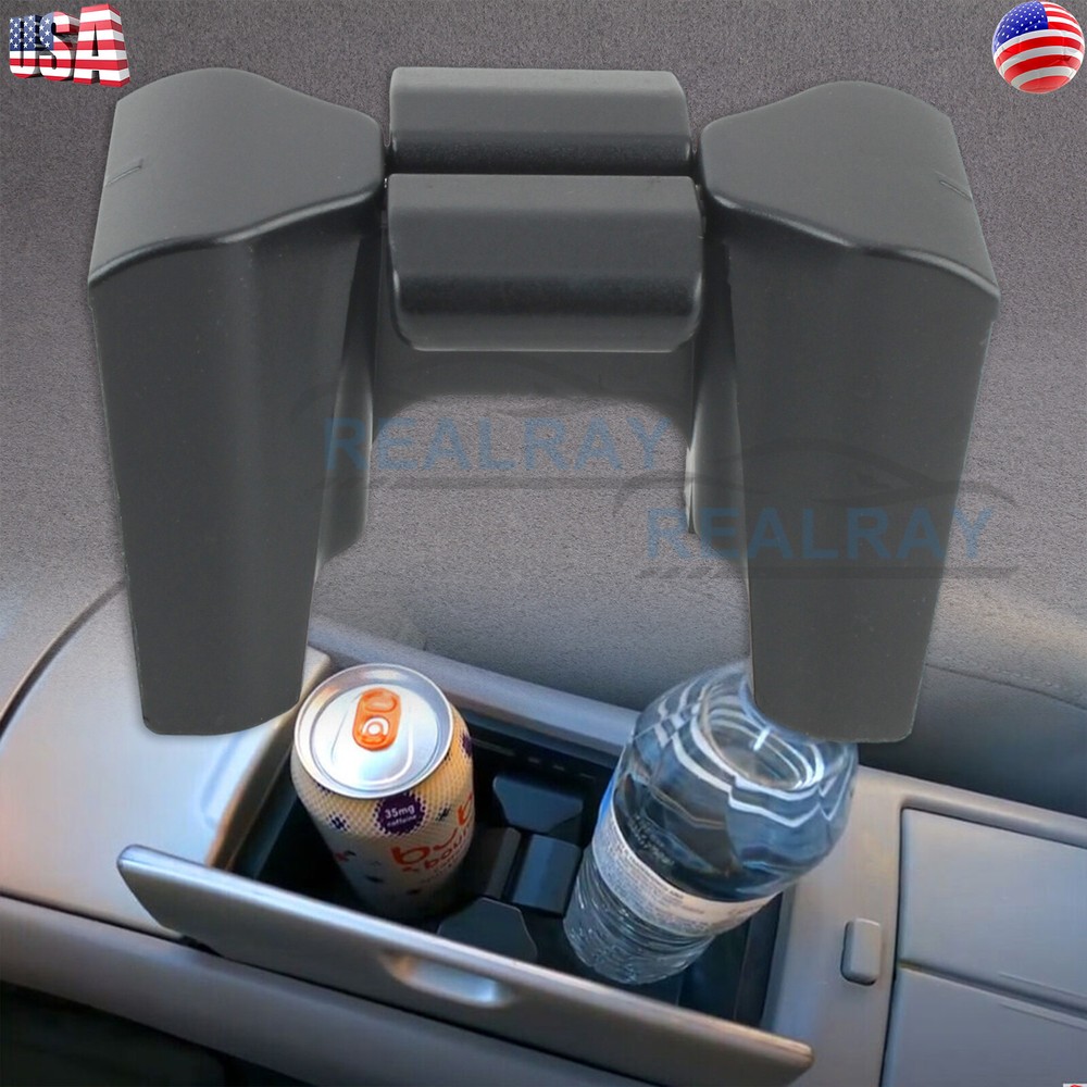 For 2002-2007 Toyota Highlander Center Console Cup Holder Insert Divider Durable