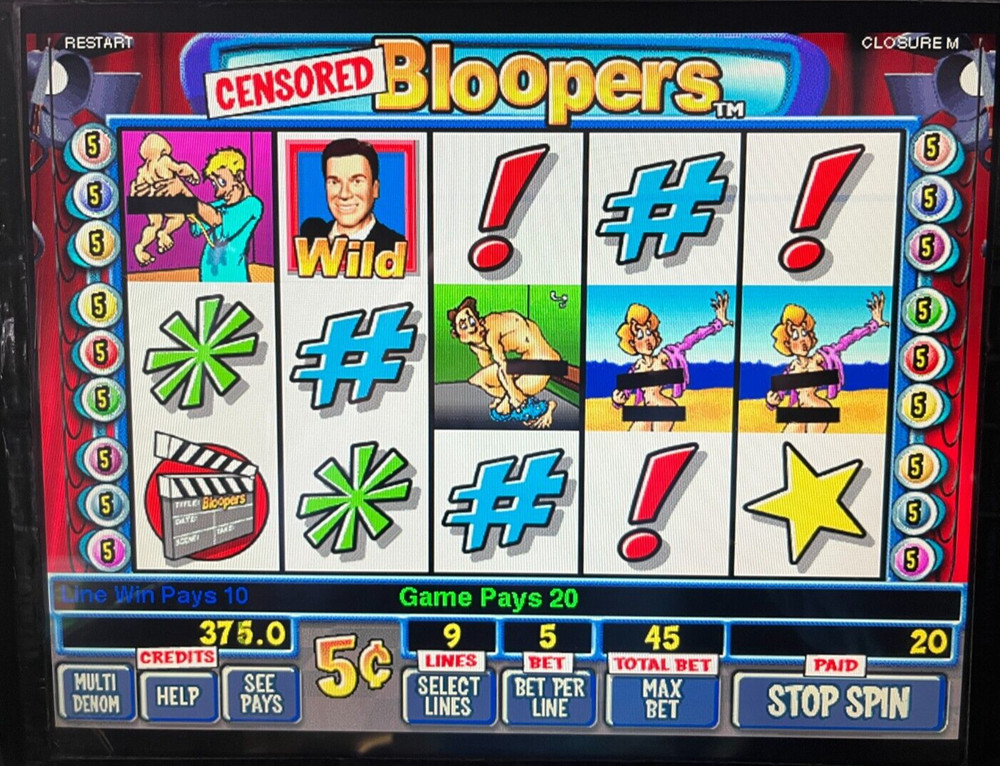 IGT I-game Dick Clark's Bloopers Software