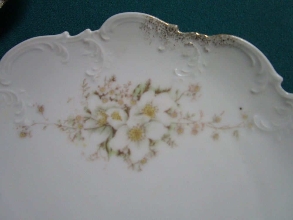 Antique Worcester Austria Salad 5 Plates