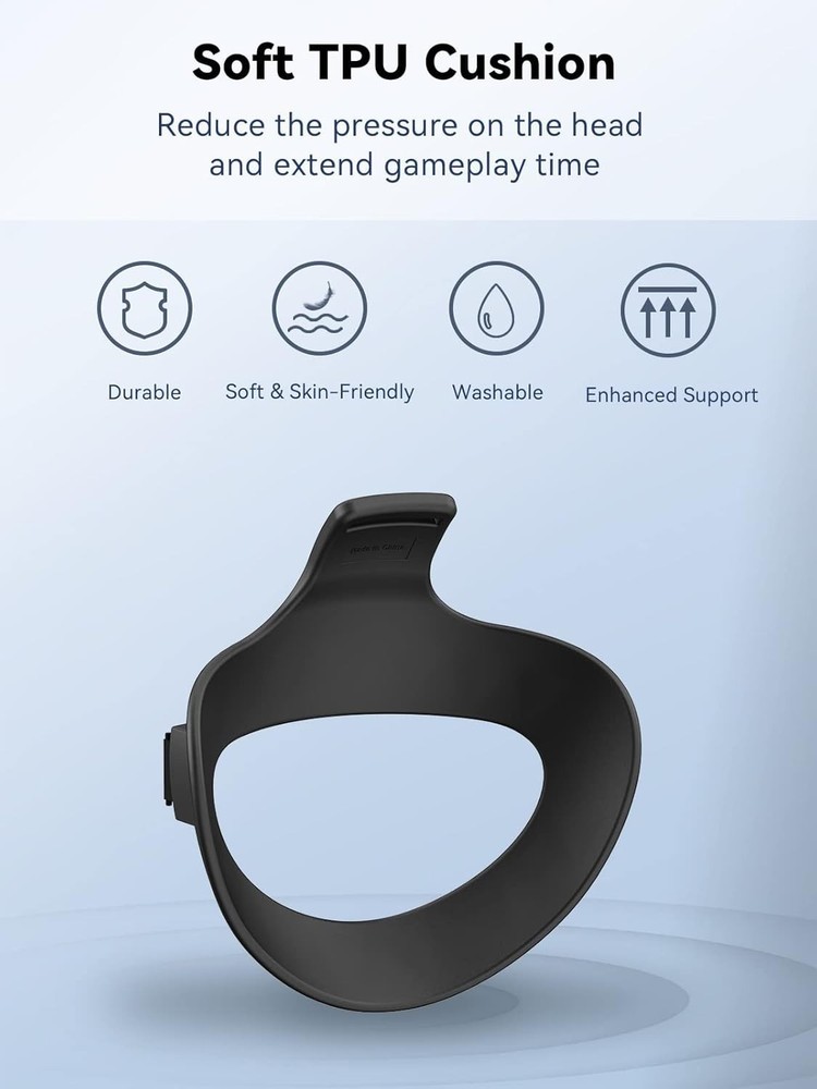 Comfort Head Strap for Quest 3S/3/2 - Adjustable VR Strap with Enhanced Support