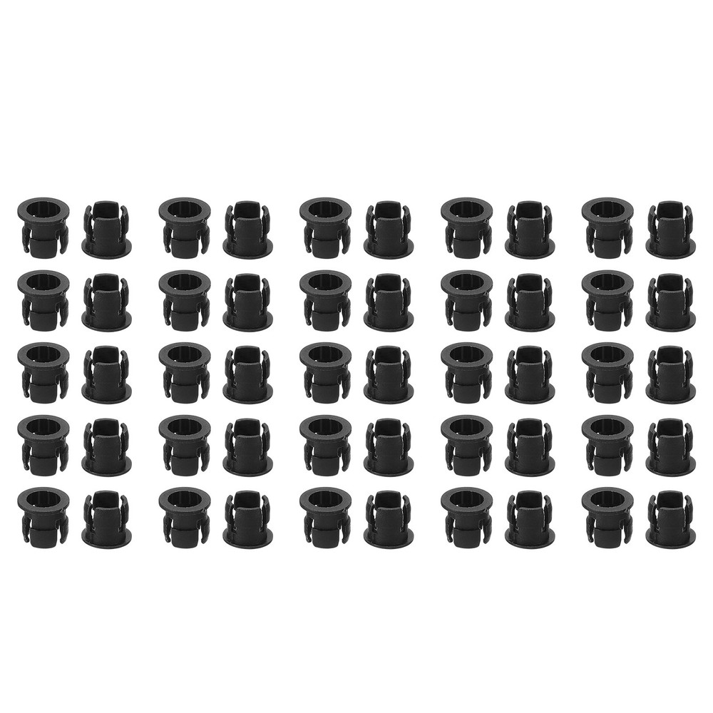 200pcs 5mm Light Emitting Diode Holder Clip Bulb Socket Panel LED Holders