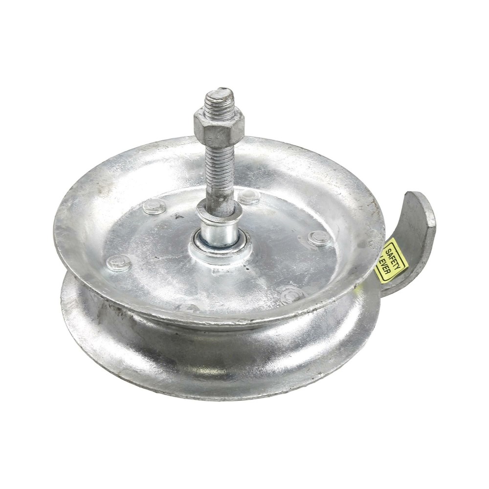 7" Diameter Rolling Gate Pipe Track Roller Fits 1 5/8" Track