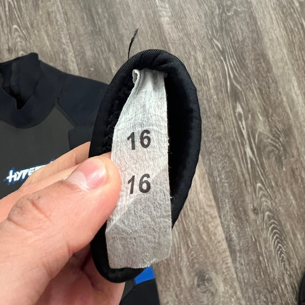 HYPERFLEX Youth Junior Full Wetsuit Size 16 Access 3/2mm