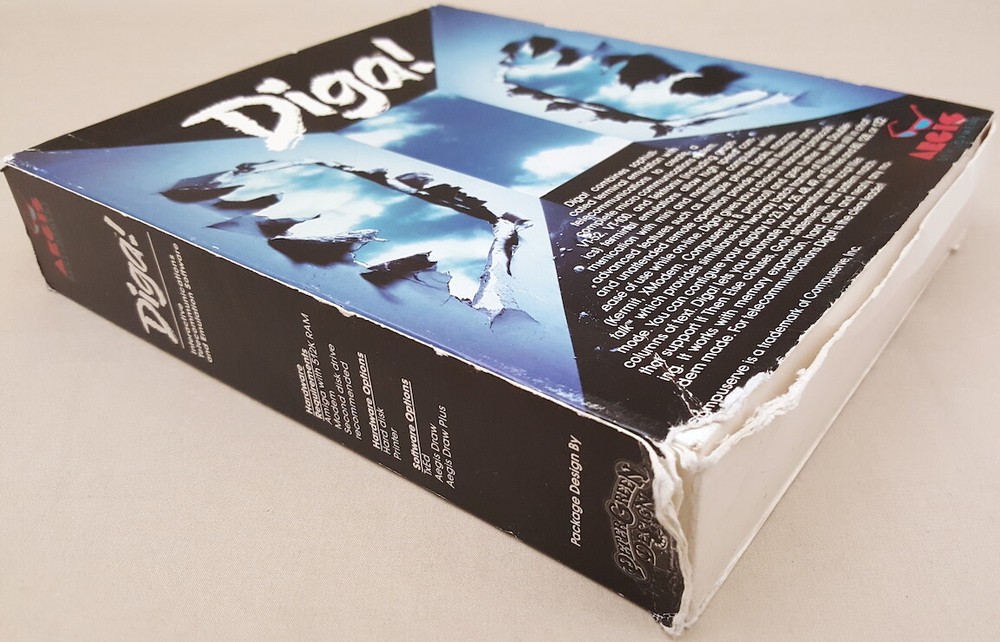 Diga! v1.0 ©1986 Aegis Development Telecommunications for Commodore Amiga #2