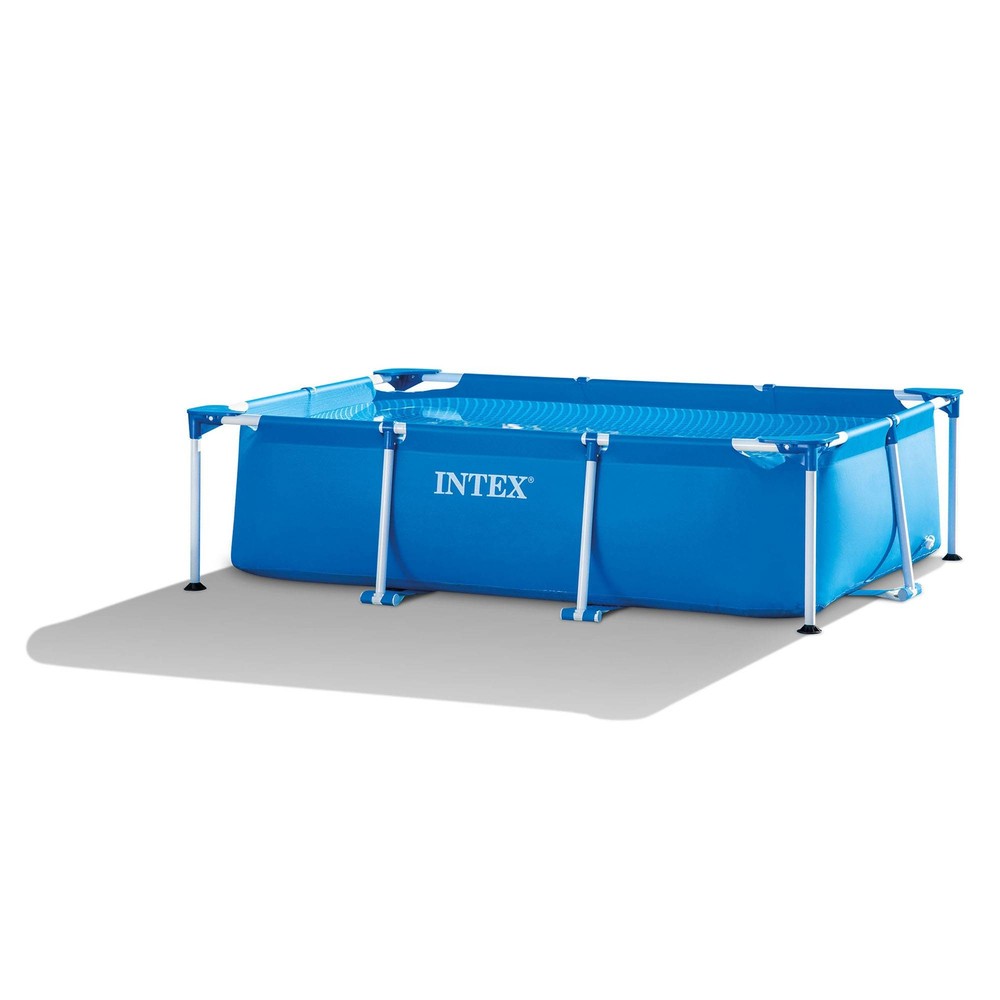 Intex 8.5ft x 26in Rectangular Frame Above Ground Swimming Pool(Open Box)