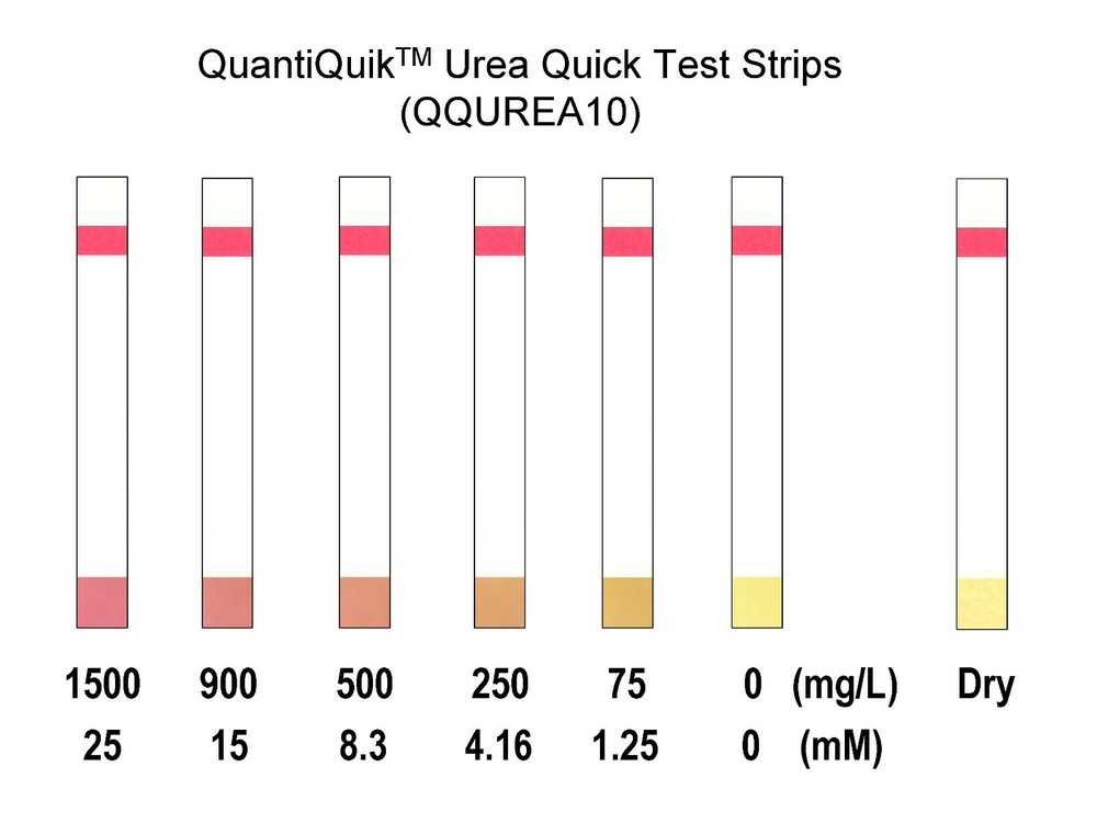 Urea Quick Test Strips