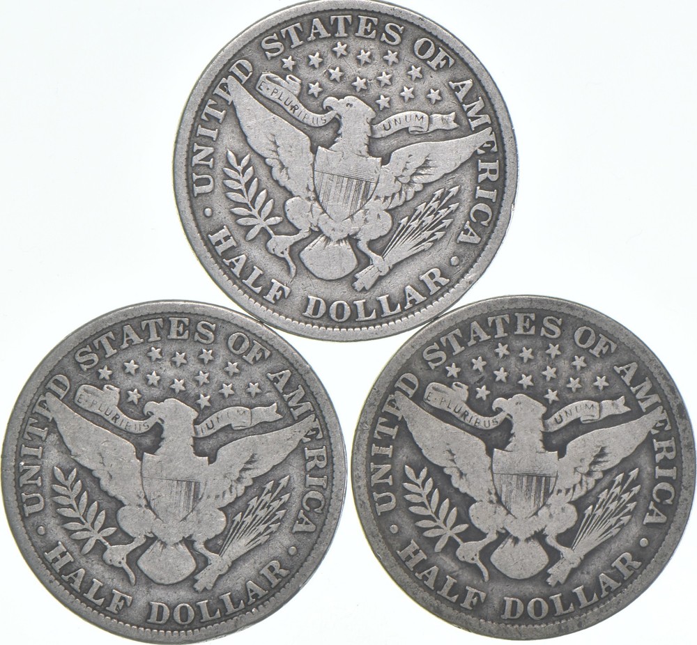 1906 Barber Half Dollar Average Circ