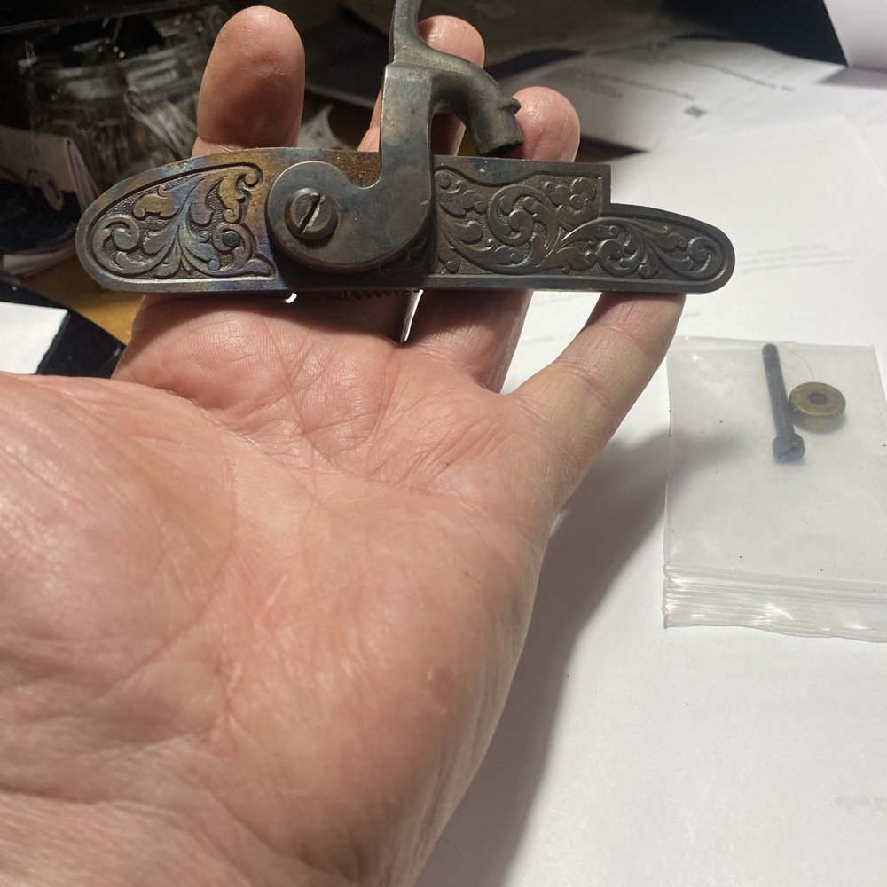 Engraved-Investarms Muzzleloader Sidelock with Bushing and Bolt.